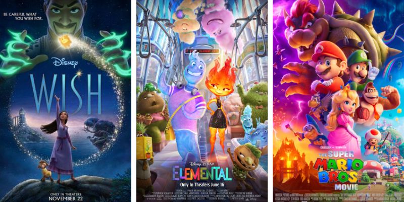 The best Animation movies of 2023