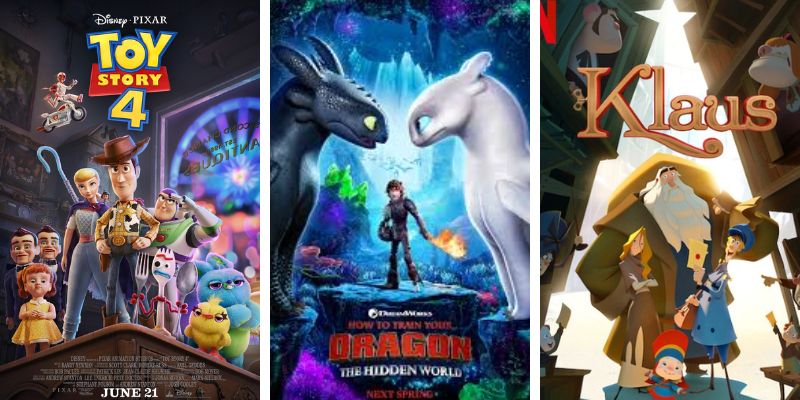 The best Animation movies of 2019