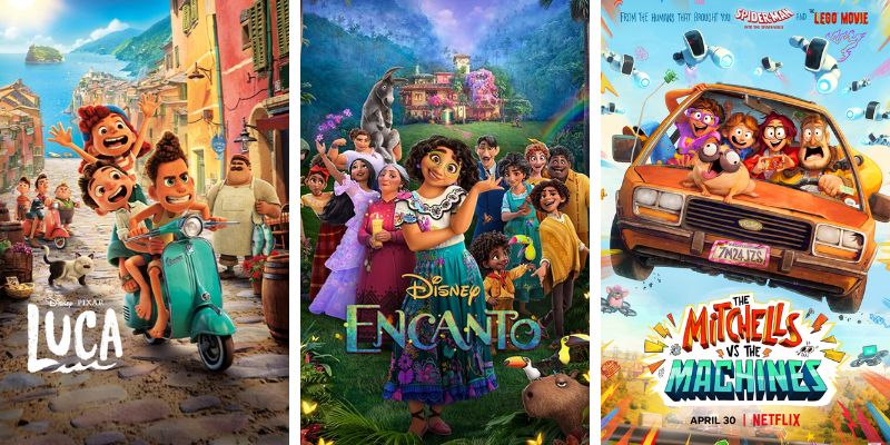 The best Animation movies of 2021